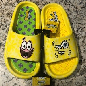 SpongeBob slides Size 9 new